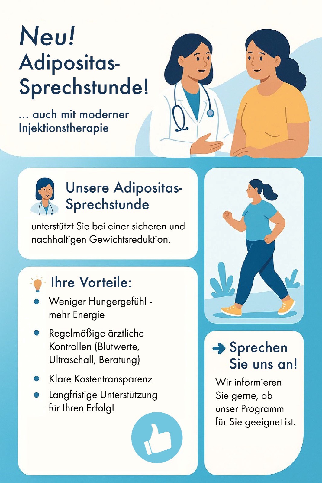 Adipostitas Untersuchungen